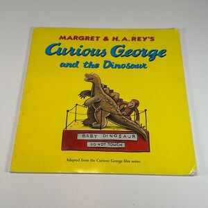 Curious George and the Dinosaur Margret & HA Rey Paperback Book 1999